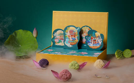 中华老字号南普陀越来越好·中秋月饼礼盒 厦门中秋好礼 天心月圆，吉祥圆满 商品图2