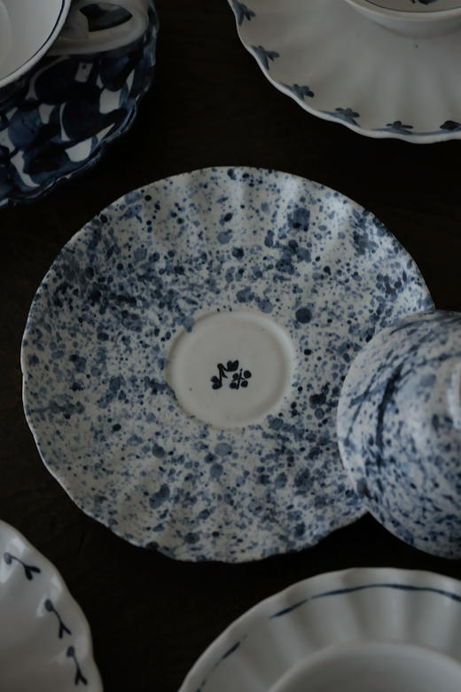 中田雄一92Demi咖啡套杯 青斑纹 商品图2