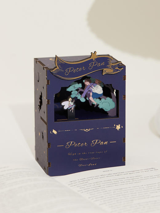 【米舍】波士顿美术博物馆童话系列彼得潘手摇音乐盒 商品图2