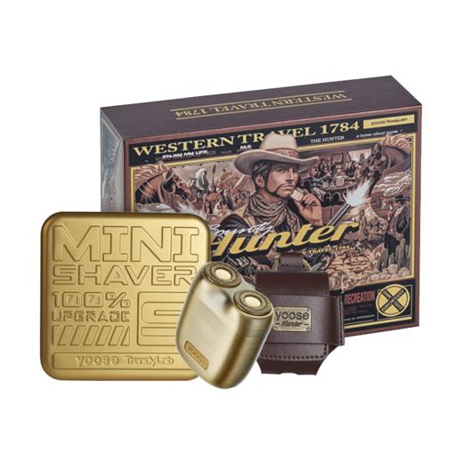 yoose 有色（赏金猎人单机套装）电动剃须刀（古铜色） 商品图0