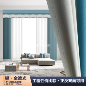 望全遮光 素色布