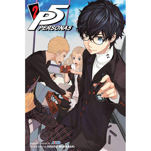 女神异闻录5 漫画 卷二 Hisato Murasaki 英文原版 PERSONA 5 MANGA GN VOL 02 (C: 1-1-2) 商品图0