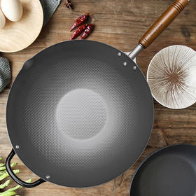 日本进口NLN高温窒化铁锅纯铁无涂层33cm