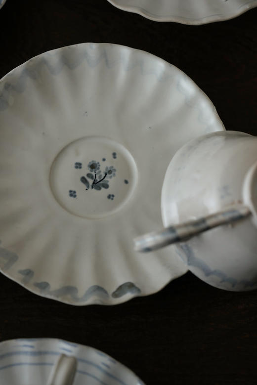 中田雄一94Demi咖啡套杯 青灰青花 商品图1