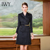 IWY/黑色长袖西装连衣裙女士高级感正式场合职业套裙气质修身Q758 商品缩略图1