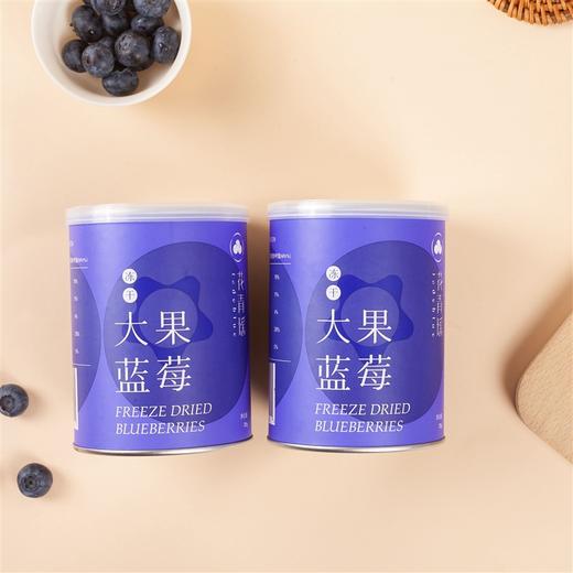 广州花都 花青瑶大果蓝莓冻干25g/罐*2 纯天然 零添加 富含花青素 商品图4