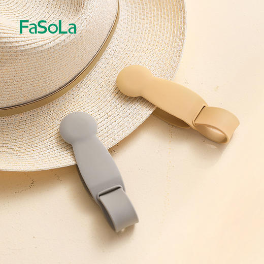 FaSoLa 旅行外出帽子收纳夹太阳帽挂钩便携挂扣强吸力挂钩帽子神器 商品图9