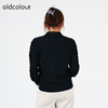oldcolour2022秋商场同款简约休闲气质百搭针织衫女通勤O32052240 商品缩略图3