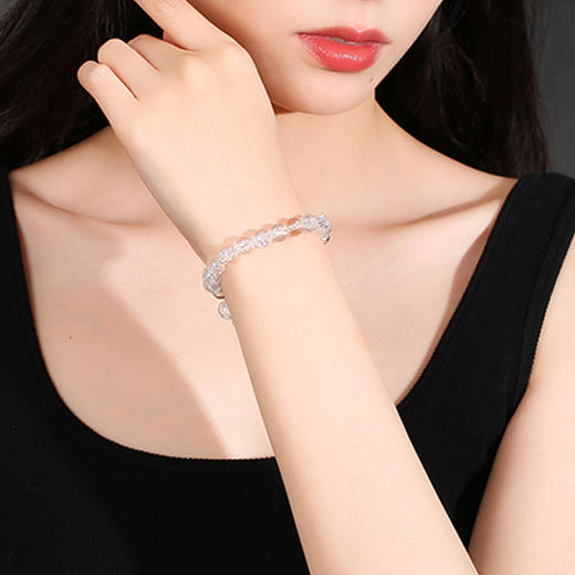 灵机吉品 白水晶8mm手链 商品图3