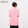 oldcolour欧珂秋季简约休闲气质显瘦西装外套女O33048360 商品缩略图4