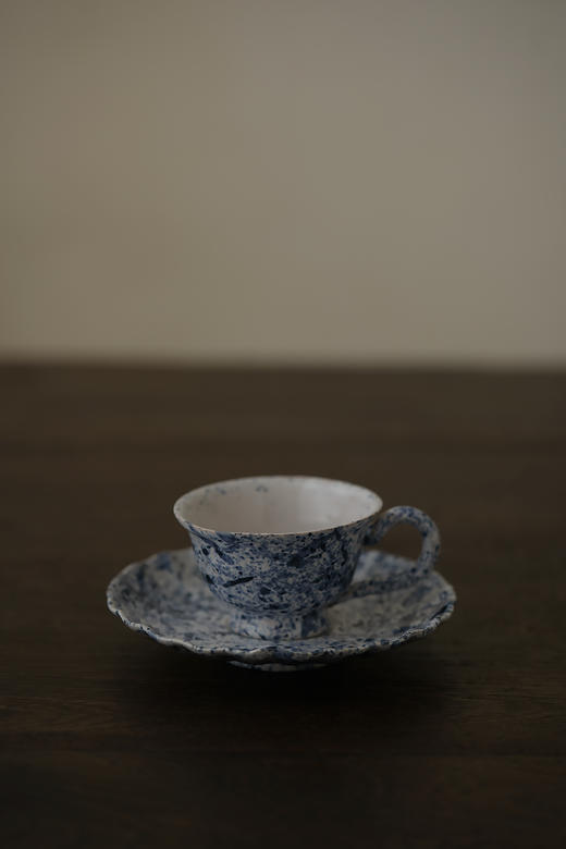 中田雄一92Demi咖啡套杯 青斑纹 商品图0