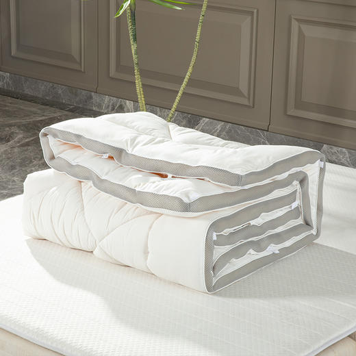 多喜爱 铂尔曼立体多用子母垫（白/灰）/FXcs 商品图1