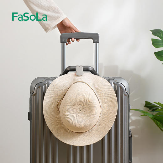 FaSoLa 旅行外出帽子收纳夹太阳帽挂钩便携挂扣强吸力挂钩帽子神器 商品图2