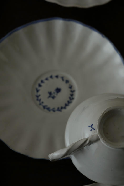 中田雄一93Demi咖啡套杯 叶团青花 商品图1