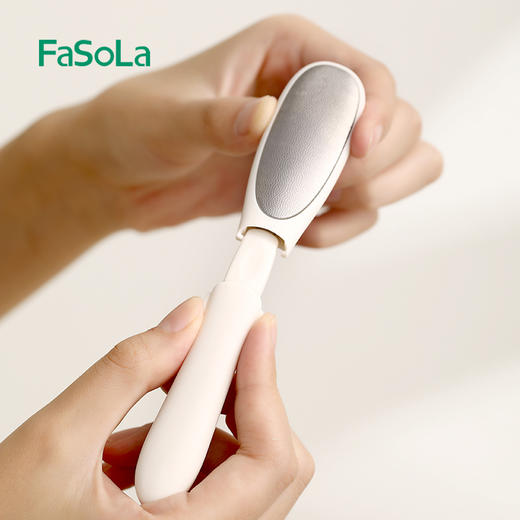 FaSoLa 磨脚神器去死皮老茧家用修脚脚底刮脚后跟磨脚石脚皮打磨器搓脚板 商品图9
