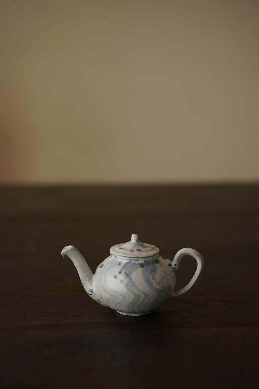 中田雄一54青灰流连文茶壶 商品图7
