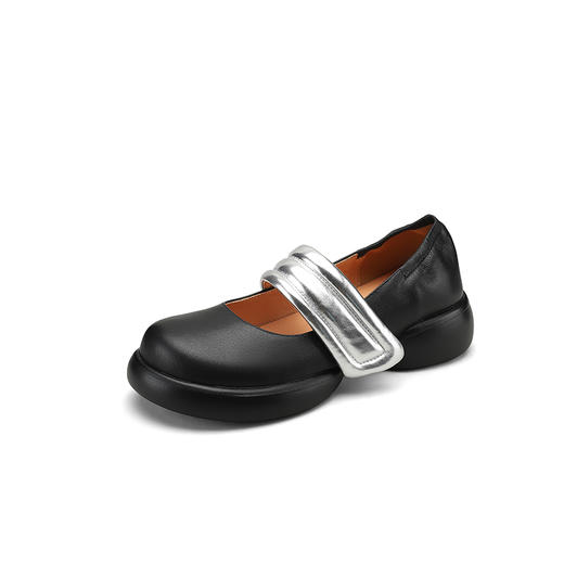 时尚复古，拼色厚底百搭玛丽珍单鞋WXJ-X333-2 商品图13