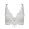 都市丽人美体纤塑C杯适穿蕾丝调整型文胸超薄款3/4杯塑身文胸无钢圈内衣四排扣LJ33M7 商品缩略图5