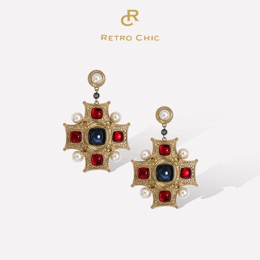 【大英博物馆联名】系列 | 拜占庭国王耳环 商品图0