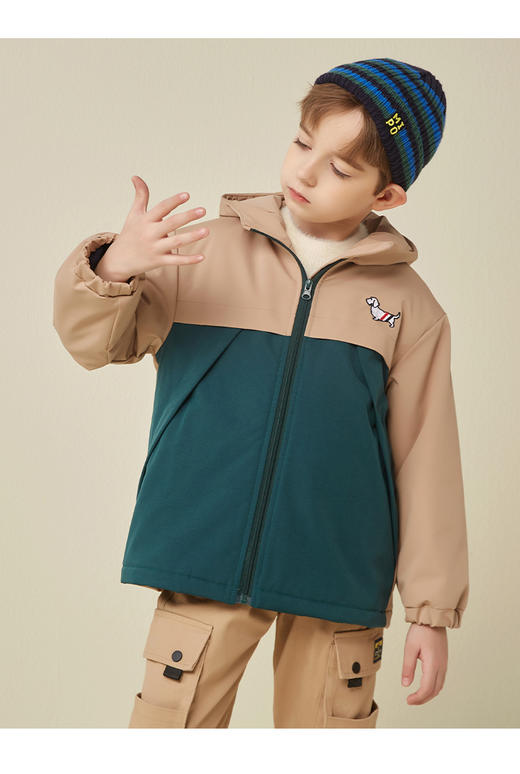 【反季清仓】龙之涵 亲子款一衣三穿冲锋衣冲锋裤合集 中大童保暖上衣 婴幼儿A类标准 商品图5