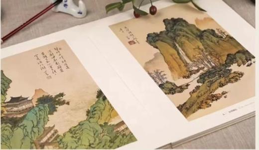 《溥心畲册页精选》，溥心畲绘，8开，散页函装，共100页，浙江人民美术出版社2023年6月一版一印。定价300，售价238 本书精选溥儒册页作品一百余幅，收入各时期的山水、人物、花卉、鞍马、黑猿、 商品图4