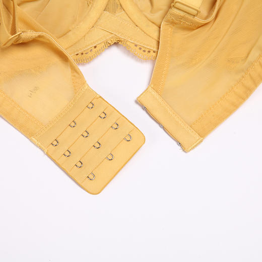 都市丽人完美包容C杯适穿蕾丝内衣超薄款3/4杯常规文胸软钢圈三排扣LB33S1 商品图7