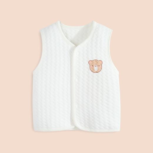 【儿童卡通小熊棉马甲】秋冬季宝宝加厚女孩背心2023新款男童开衫婴儿保暖马甲 商品图3
