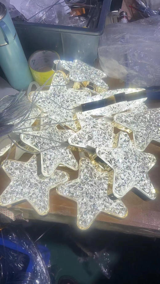 10头五角星吊灯串【运费自理】 商品图0