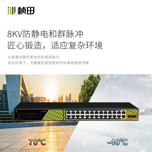 2光26电上联千兆智能PoE交换机RP1428ES 商品图3