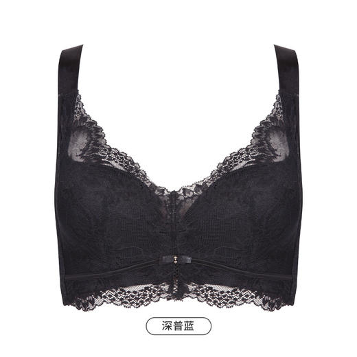 都市丽人舒软挺塑C杯适穿蕾丝调整型文胸超薄款3/4杯塑身文胸无钢圈内衣四排扣LJ33M2 商品图7