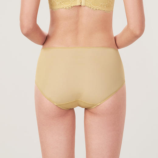 都市丽人舒软挺塑网纱面料中腰平角女士内裤LP39M2 商品图2