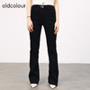 oldcolour欧珂秋商场同款直筒法式微喇九分牛仔裤HO35113112 商品缩略图1