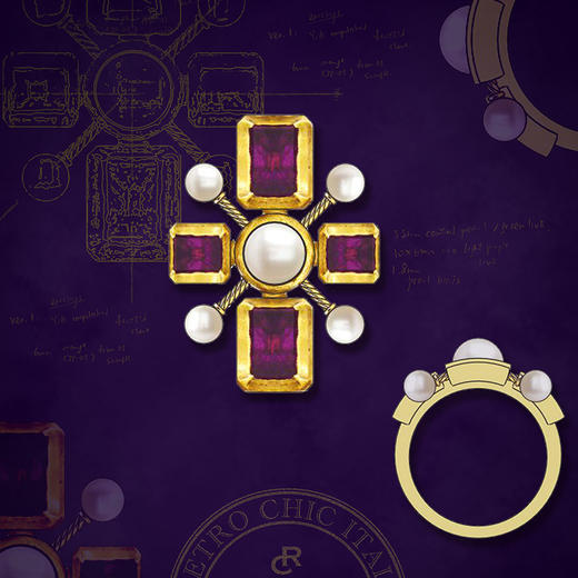 【演员蔡文静同款】大英博物馆联名系列 | 拜占庭十字架戒指 商品图3