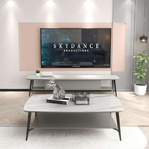 顾家家居整装 现代简约 茶几电视柜餐台餐椅 PT2065系列 商品图2