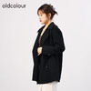 oldcolour欧珂秋商场同款双排扣高级感纯色薄风衣外套HO35047514 商品缩略图1