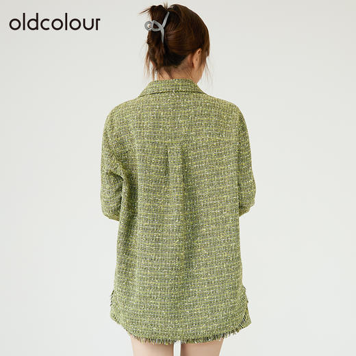 oldcolour2022秋季商场同款宽松显瘦高级感小众外套通勤O32042247 商品图3