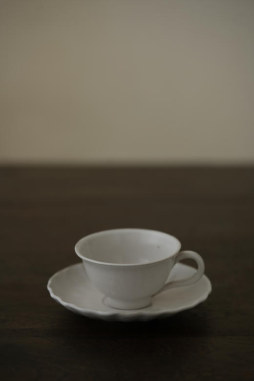 中田雄一79Demi咖啡套杯 白釉 商品图0