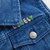 马克珍妮秋装新款 女童趣味小花翻领纯棉牛仔马甲231837 商品缩略图3