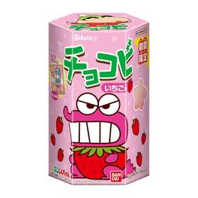 鳄鱼山先生巧克比草莓味玉米脆