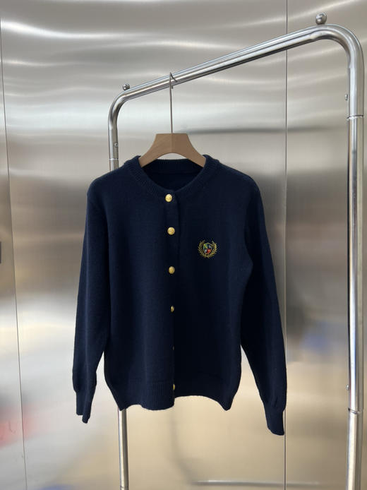 学院刺绣针织开衫 商品图8