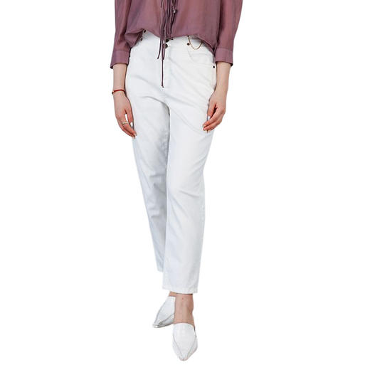 oldcolour春秋商场同款时尚潮流休闲宽松垂感长裤通勤O31113377 商品图4