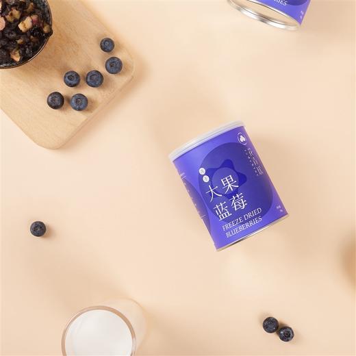 广州花都 花青瑶大果蓝莓冻干25g/罐*2 纯天然 零添加 富含花青素 商品图3
