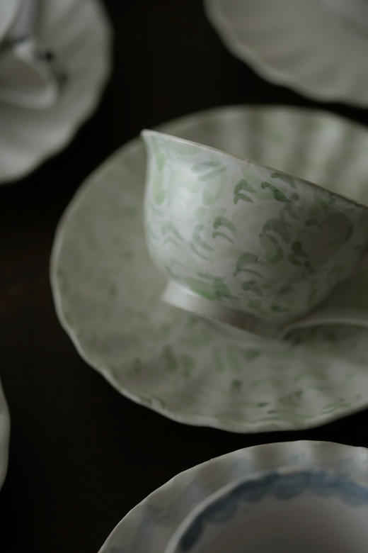 中田雄一68Demi咖啡套杯 柳草文 商品图1