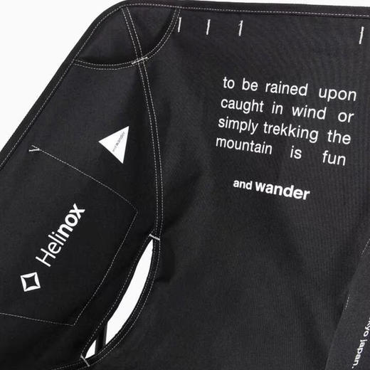 and wander x Helinox folding C1 联名款超轻量户外月亮椅 商品图3