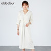 oldcolour欧珂秋商场同款设计感基础通勤长袖连衣裙HO35102519 商品缩略图0