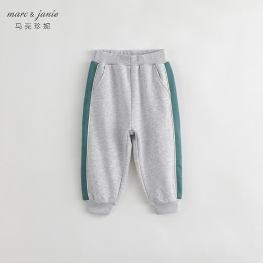 【学院风】马克珍妮秋装新款 男童超舒棉立领卫衣运动套装231368 商品图3