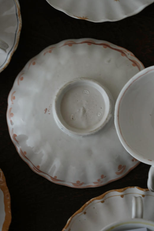 中田雄一78Demi咖啡套杯 明橙花纹 商品图3