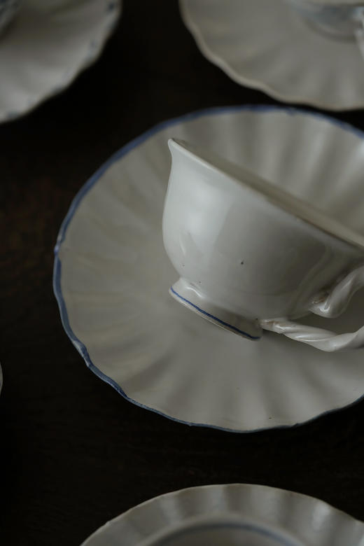 中田雄一93Demi咖啡套杯 叶团青花 商品图3