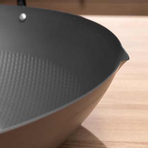 日本进口NLN高温窒化铁锅纯铁无涂层33cm 商品图4