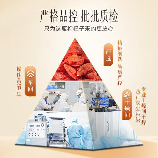 【官方正品】云南白药七花枸杞子160g宁夏红枸杞道地药材滋补肝肾益精明目 商品图7